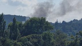 Kigyulladt egy tároló Sopron határában