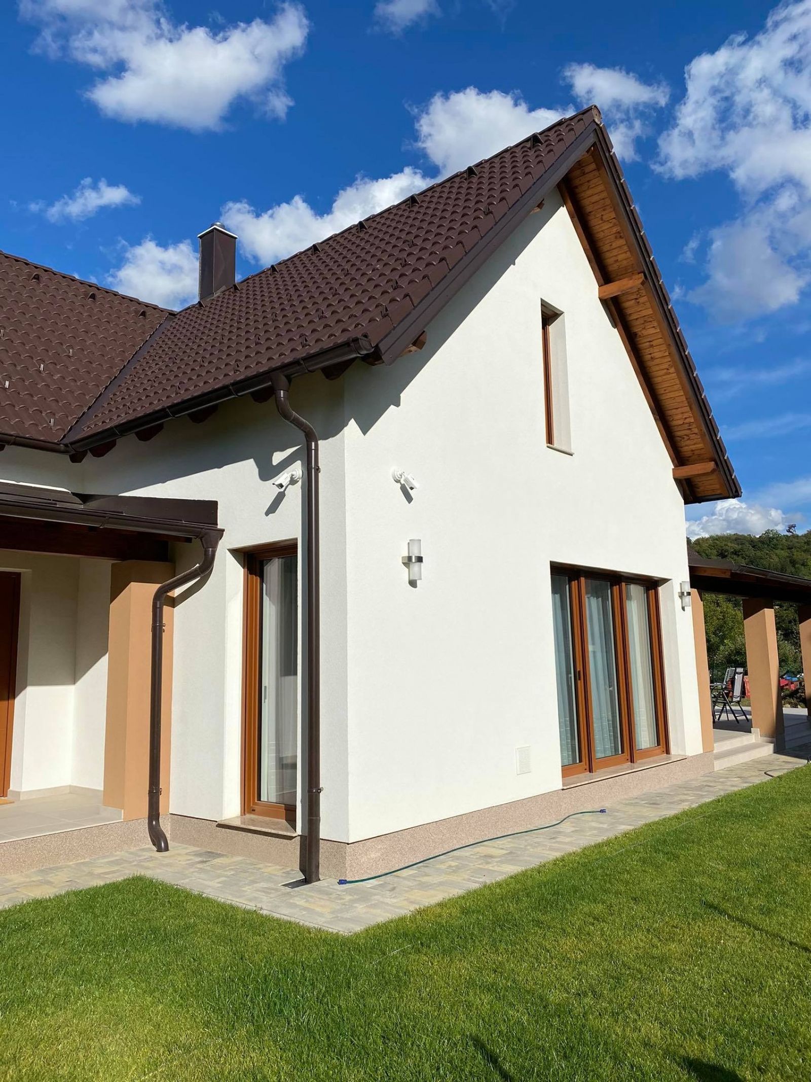 Internorm Vasutas ház Internorm ablakokakal Ágfalva