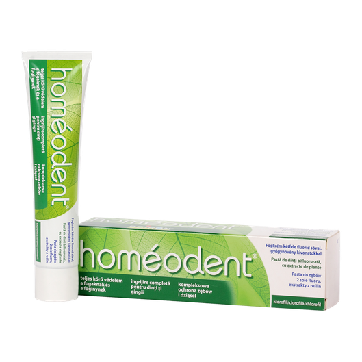 Homeodent fogkrém klorofilles műanyag tubusban (75ml)