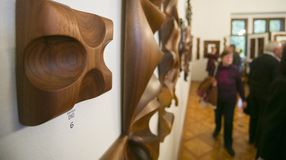 Megnyílt Nagy László faszobrász életmű kiállítása Nagycenken