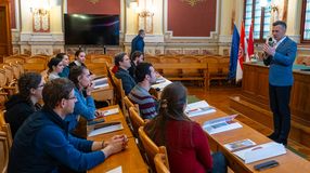 Az Aquinói Szent Tamás Akadémia hallgatói látogattak Sopronba