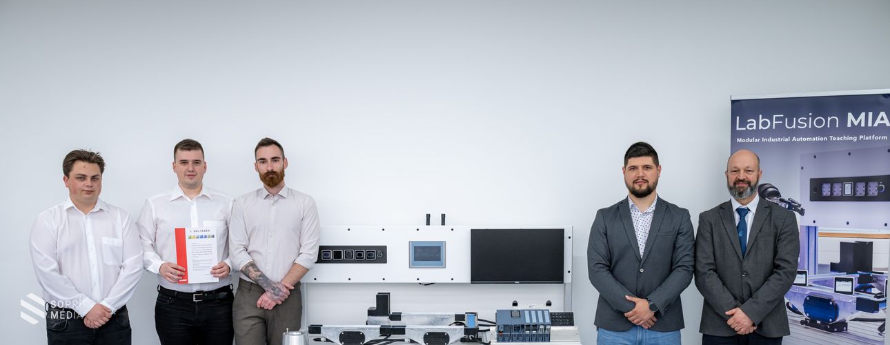 Első helyet ért el a Széchenyi István Egyetem soproni hallgatója az ország legrangosabb irányítástechnikai versenyén