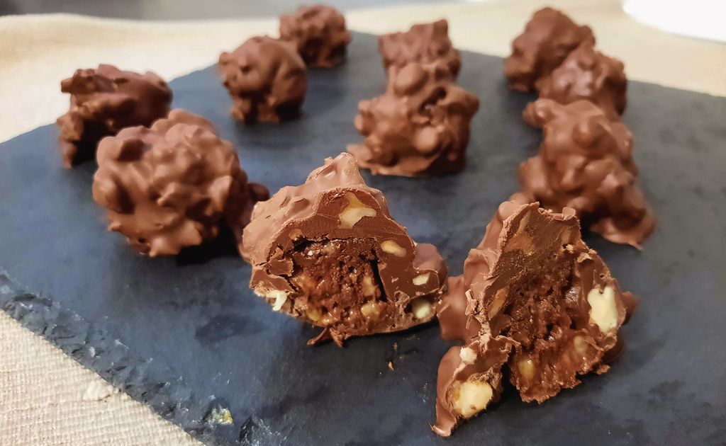 Diós banán bonbon
