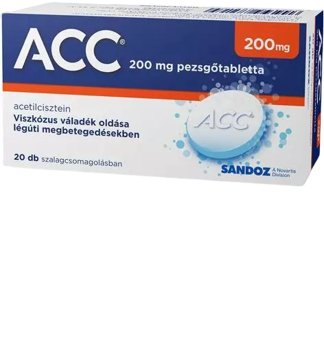 ACC 200 pezsgőtabletta (20x tasakban)