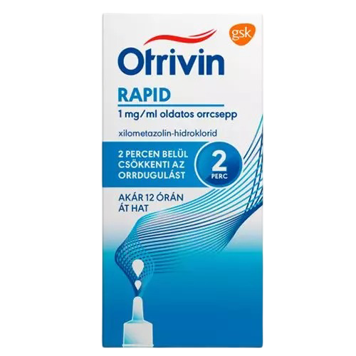 Otrivin Rapid 1 mg/ml oldatos orrcsepp (0,1%) (10ml)