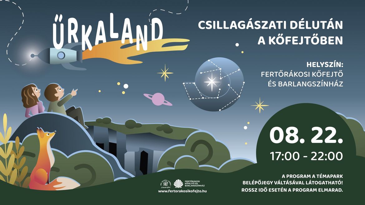 Űrkaland - Csillagászati délután a Kőfejtőben