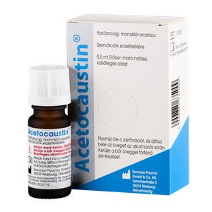 Acetocaustin szemölcsírtó oldat (1ml) termék kép