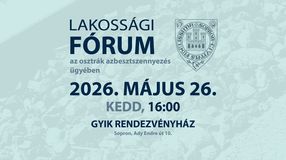 Élő adás - Lakossági fórum az osztrák azbesztszennyezés ügyében Sopronban