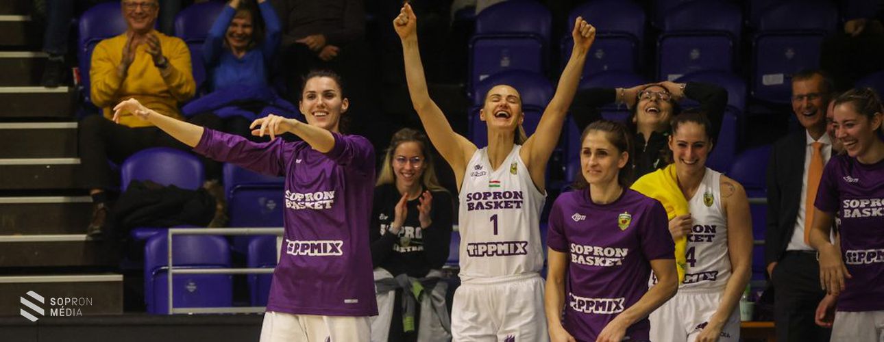 Női kosárlabda NB I - Vendégként nyert a Sopron Basket