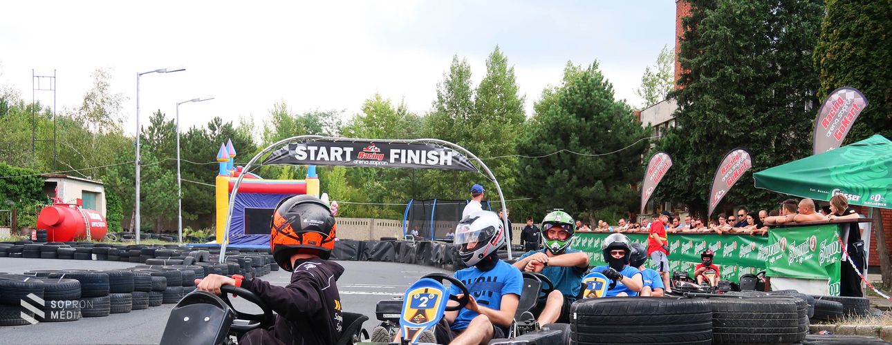 Köszönetnyilvánító gokart versenyt rendeztek Sopronban
