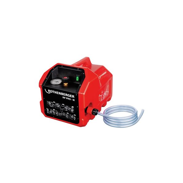 Rothenberger RP PRO III elektromos nyomáspróbapumpa 40 bar-ig