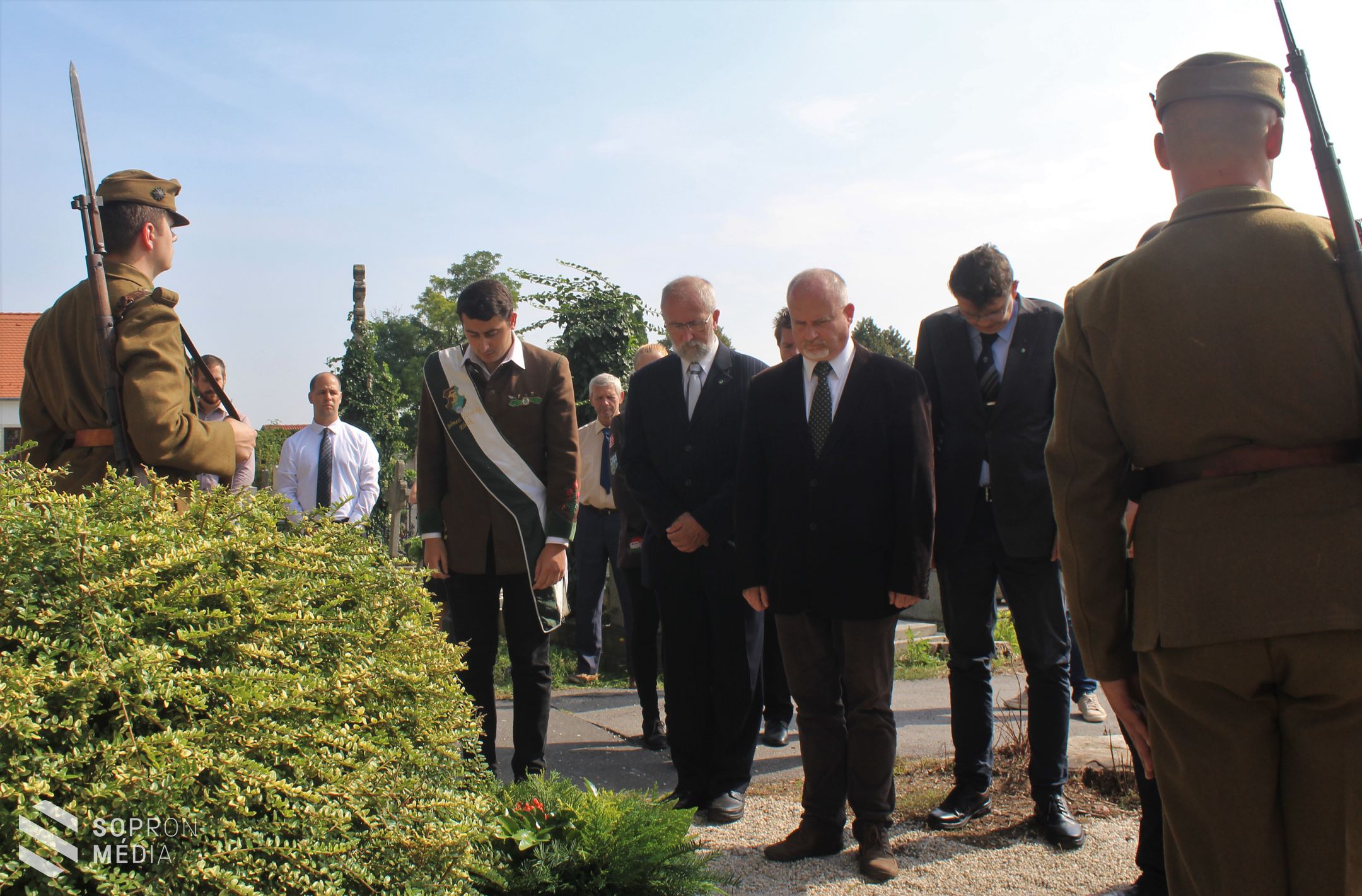 Az ágfalvi csata hőseire emlékeztek 