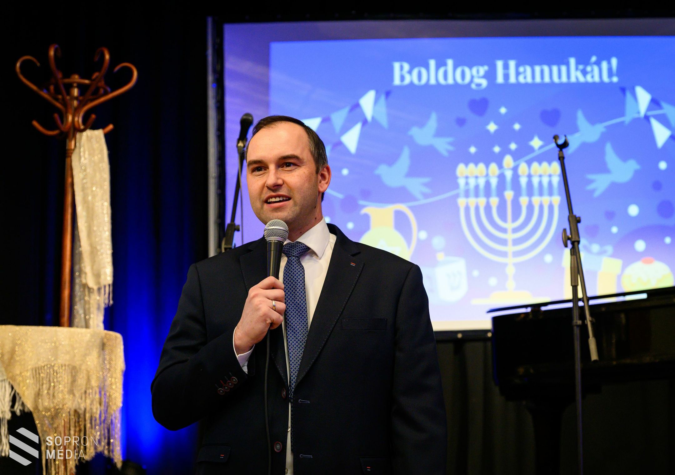 Hanuka ünnepséget tartottak a Lisztben