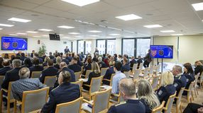 A Soproni Rendőrkapitányság munkatársait díjazták a rendészeti központban