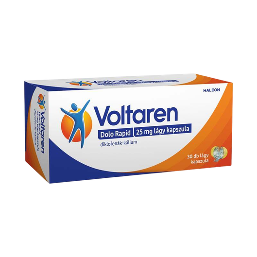 Voltaren Dolo Rapid 25 mg lágy kapszula (30x átlátszatlan buborékc)