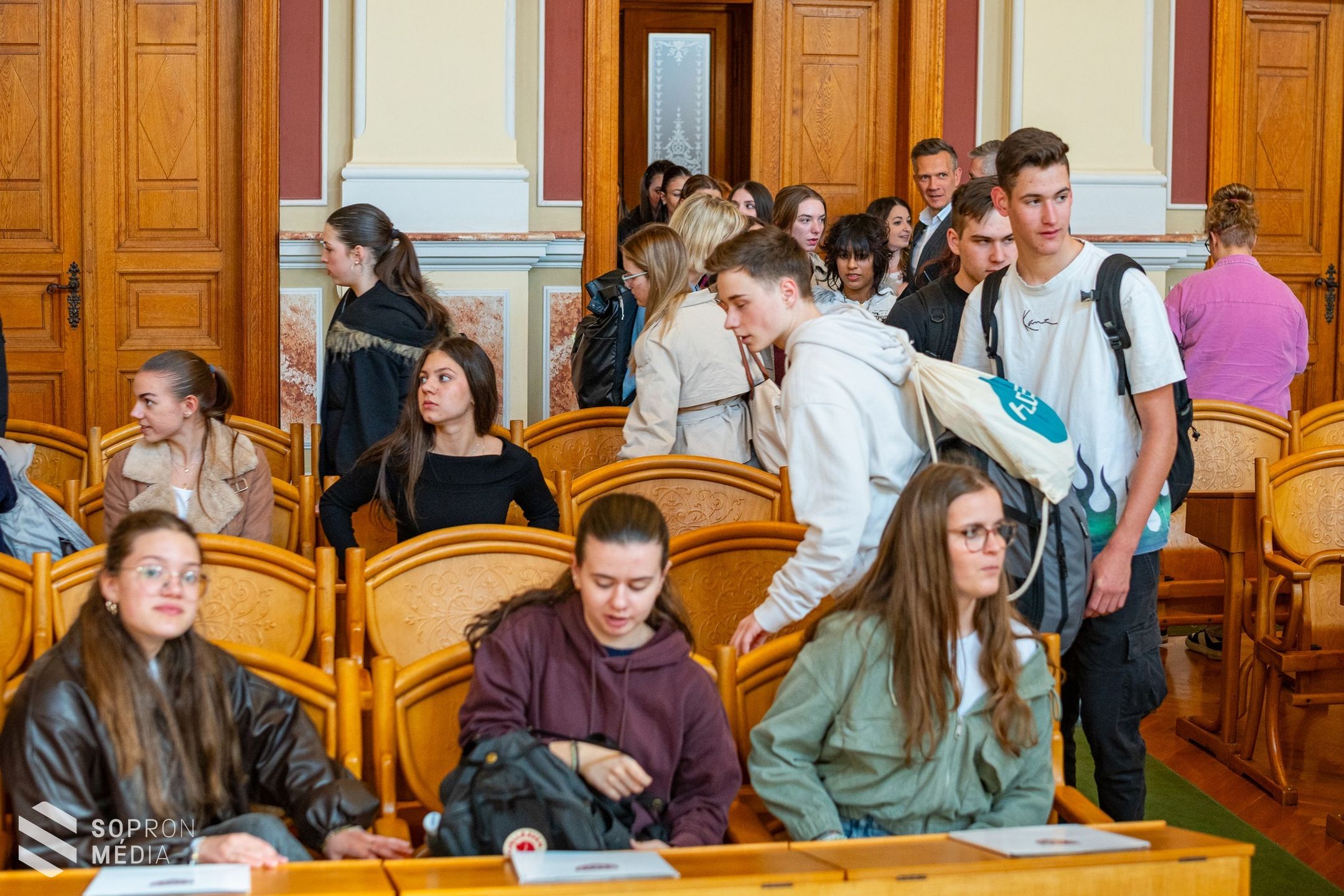 Kemptenből érkeztek cserediákok Sopronba