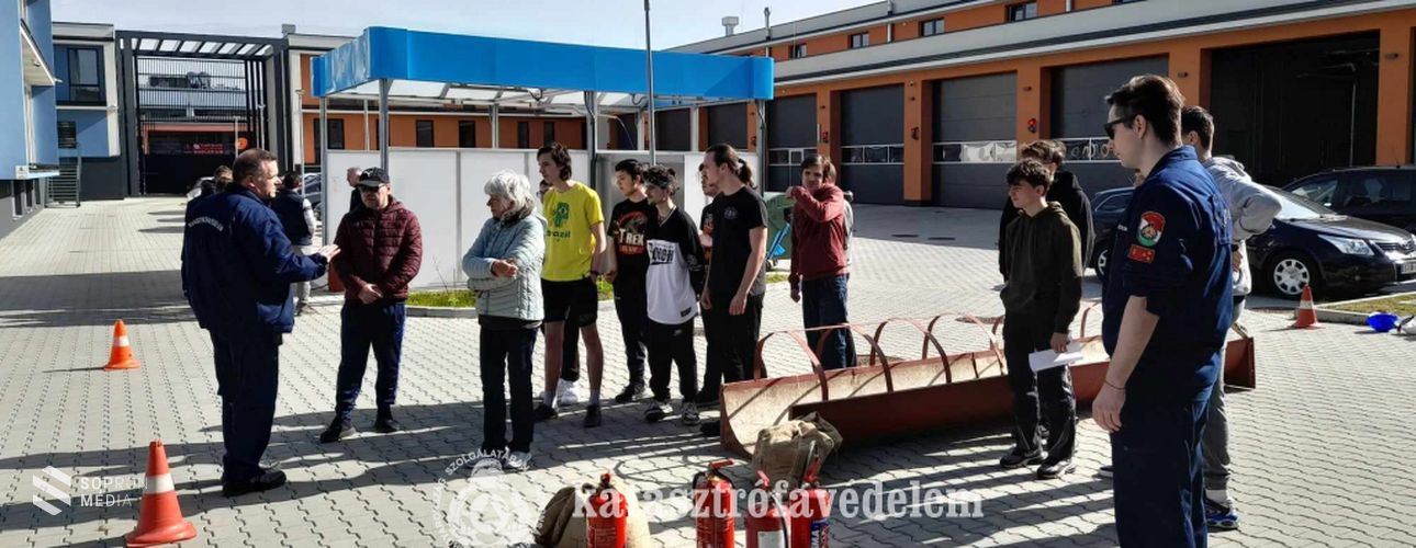 Ifjúsági katasztrófavédelmi versenyt tartottak Sopronban