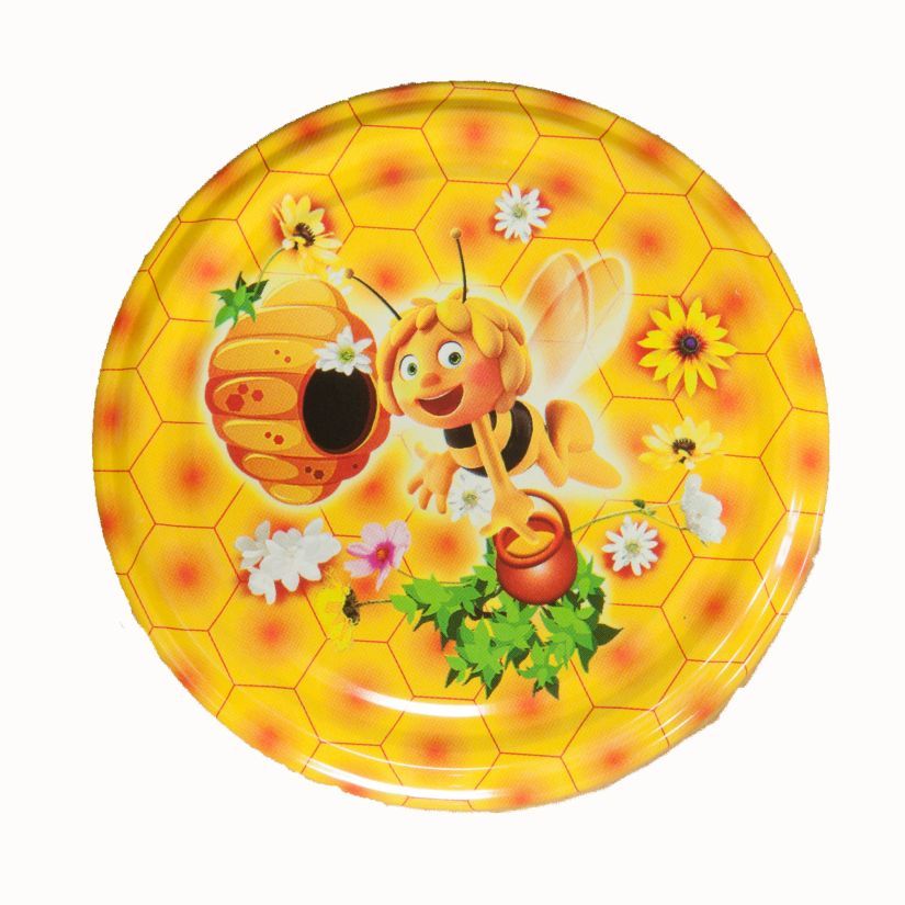 TO 82mm fémtető virágos Maya termék képe