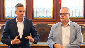 A GYSEV Zrt. projektpartnereit fogadták a városházán