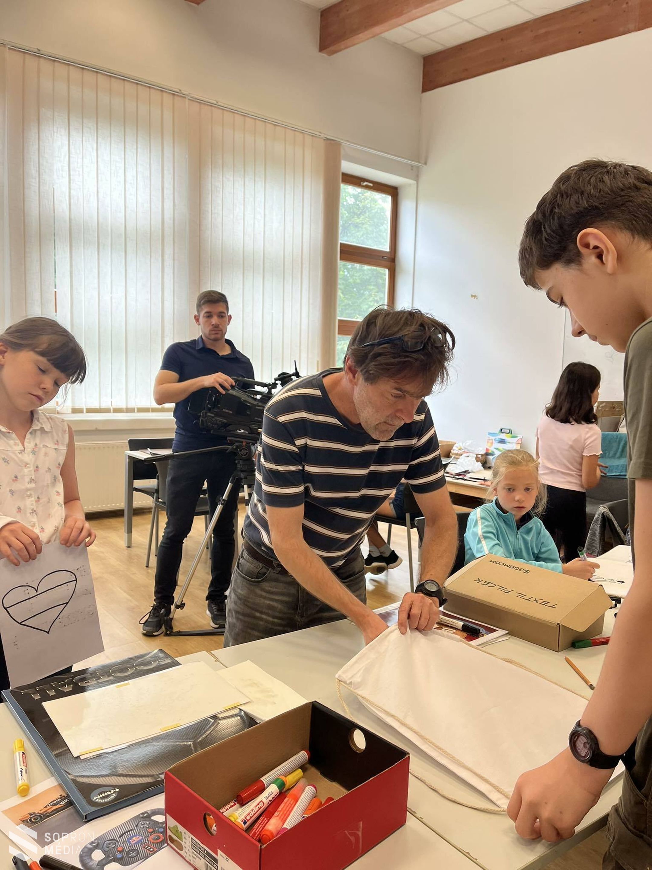 Színek, formák, arányok és alakzatok a rajztáborban