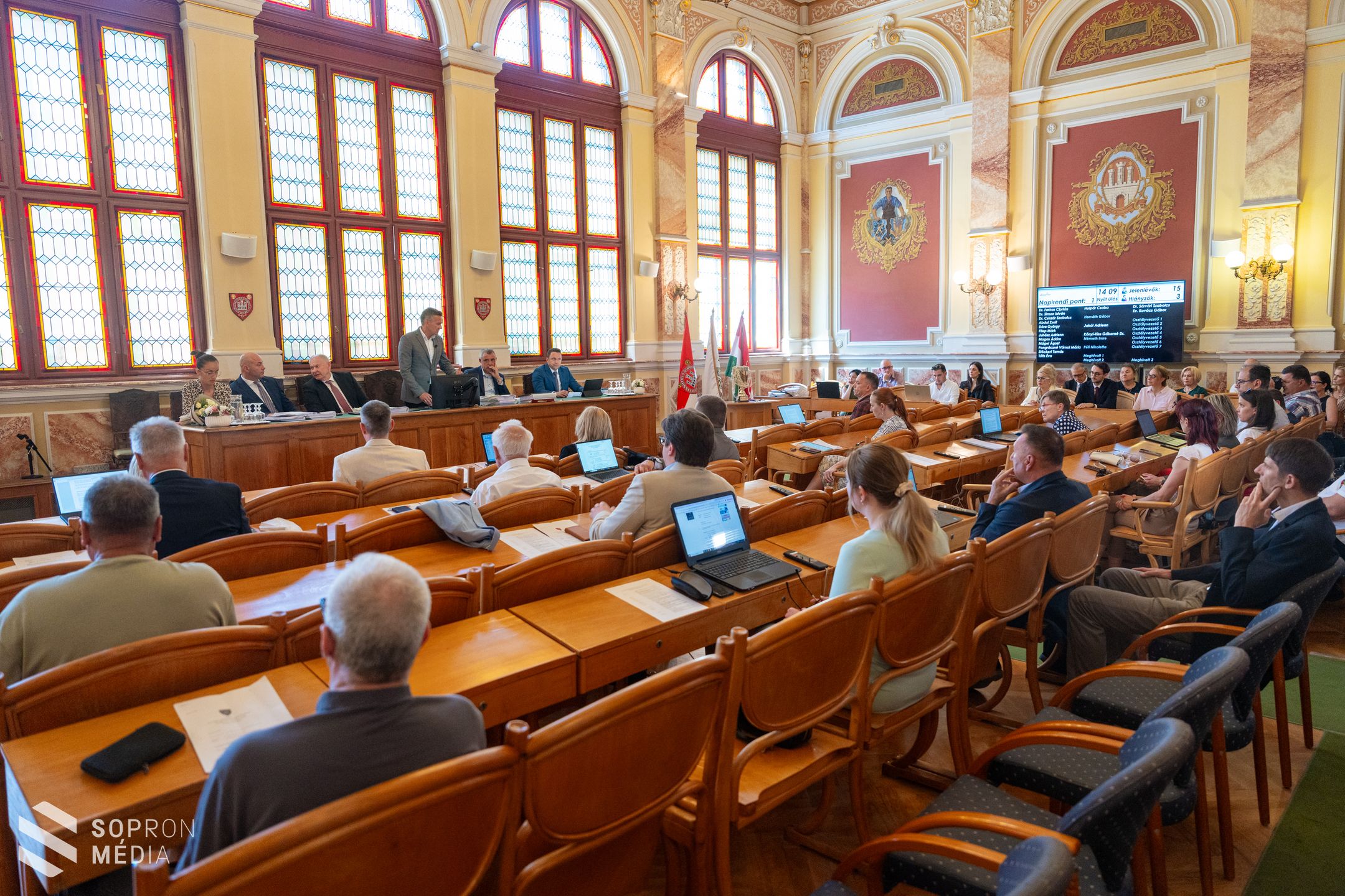 Az azbesztügyet is tárgyalta a soproni közgyűlés