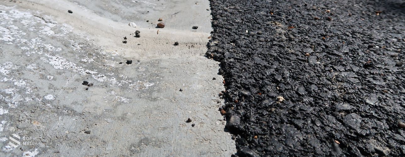 Megújul a Csengery utca Kőszegi út és a vasúti felüljáró közötti szakasza!