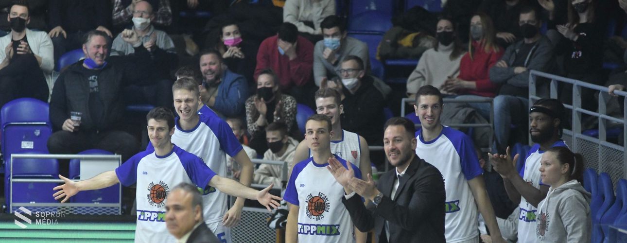 Végig vezetve győzött a Sopron
