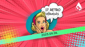 Retró véradás Sopronban