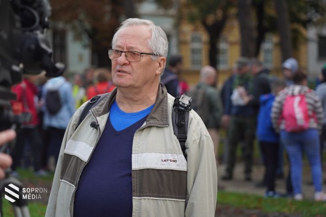 Szeverényi Béla, a Sopron Városi Szabadidősport Szövetség  Természetjáró Szakbizotság elnöke