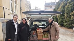 A Sopron Segít Közalapítvány is bekapcsolódott a hideg téli időszak feladataiba