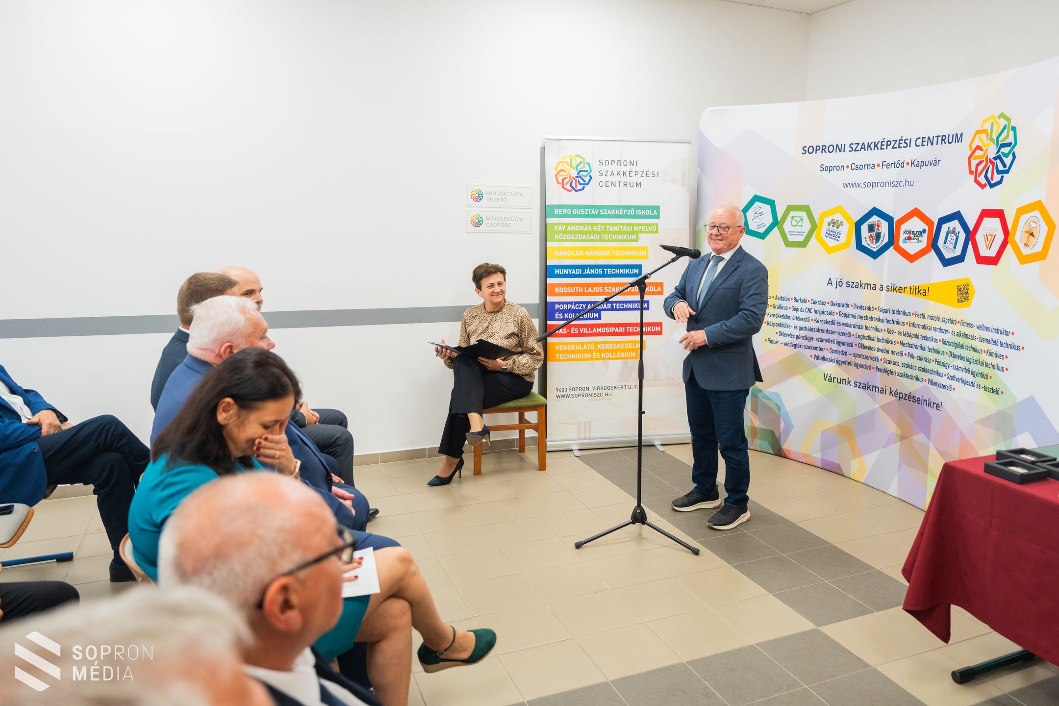 Tanulóit és oktatóit díjazta a Soproni Szakképzési Centrum