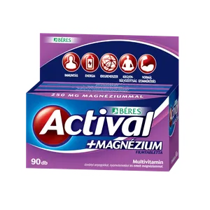 Actival + Magnézium filmtabletta (90x) termék kép