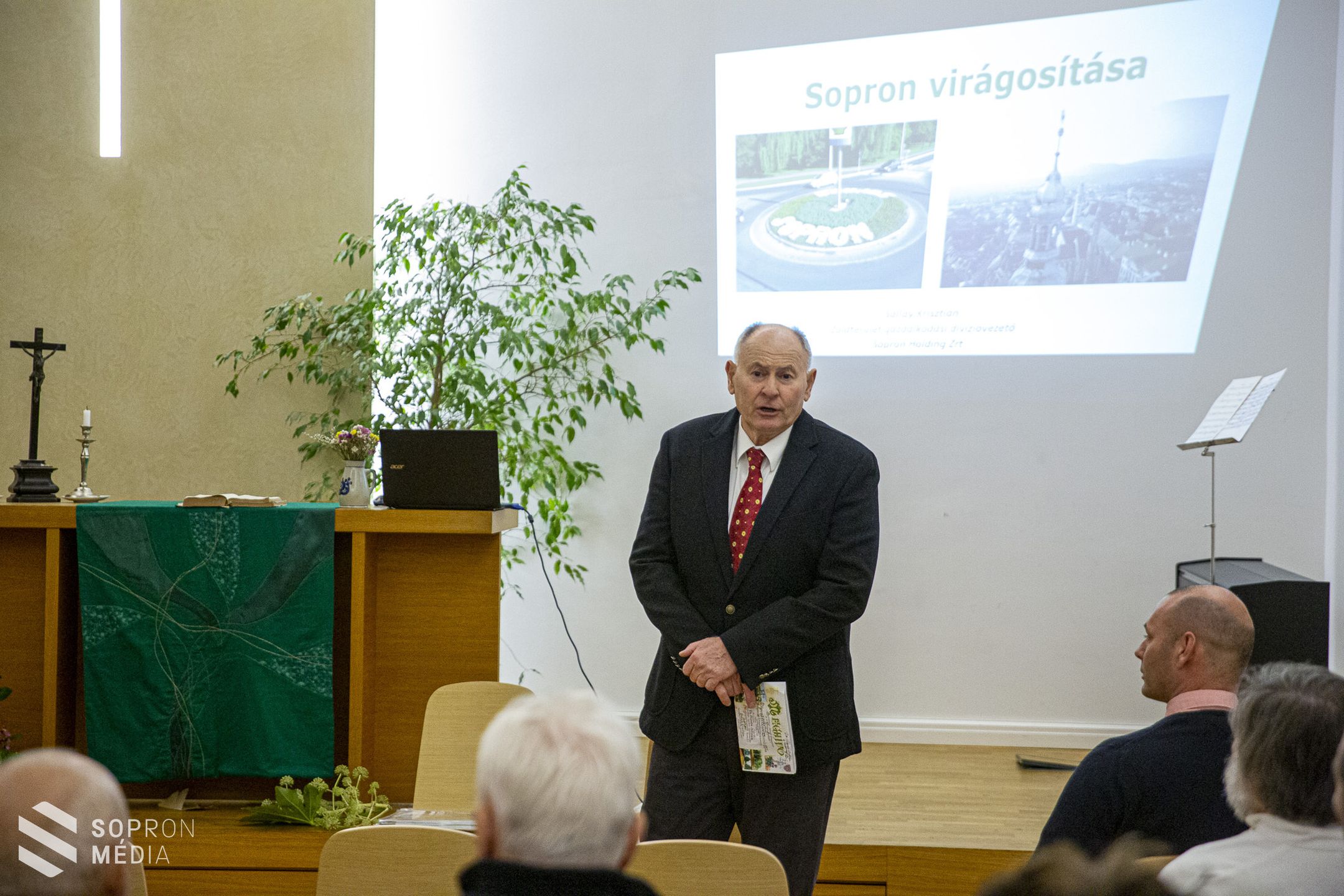 Sopron virágosítását mutatták be