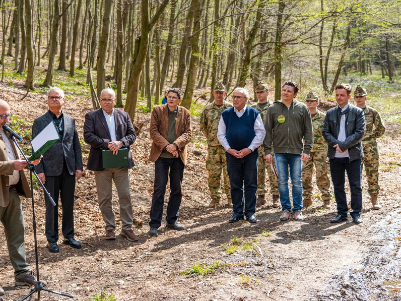 Újra felavatták az erdélyi mártírok kopjafáját