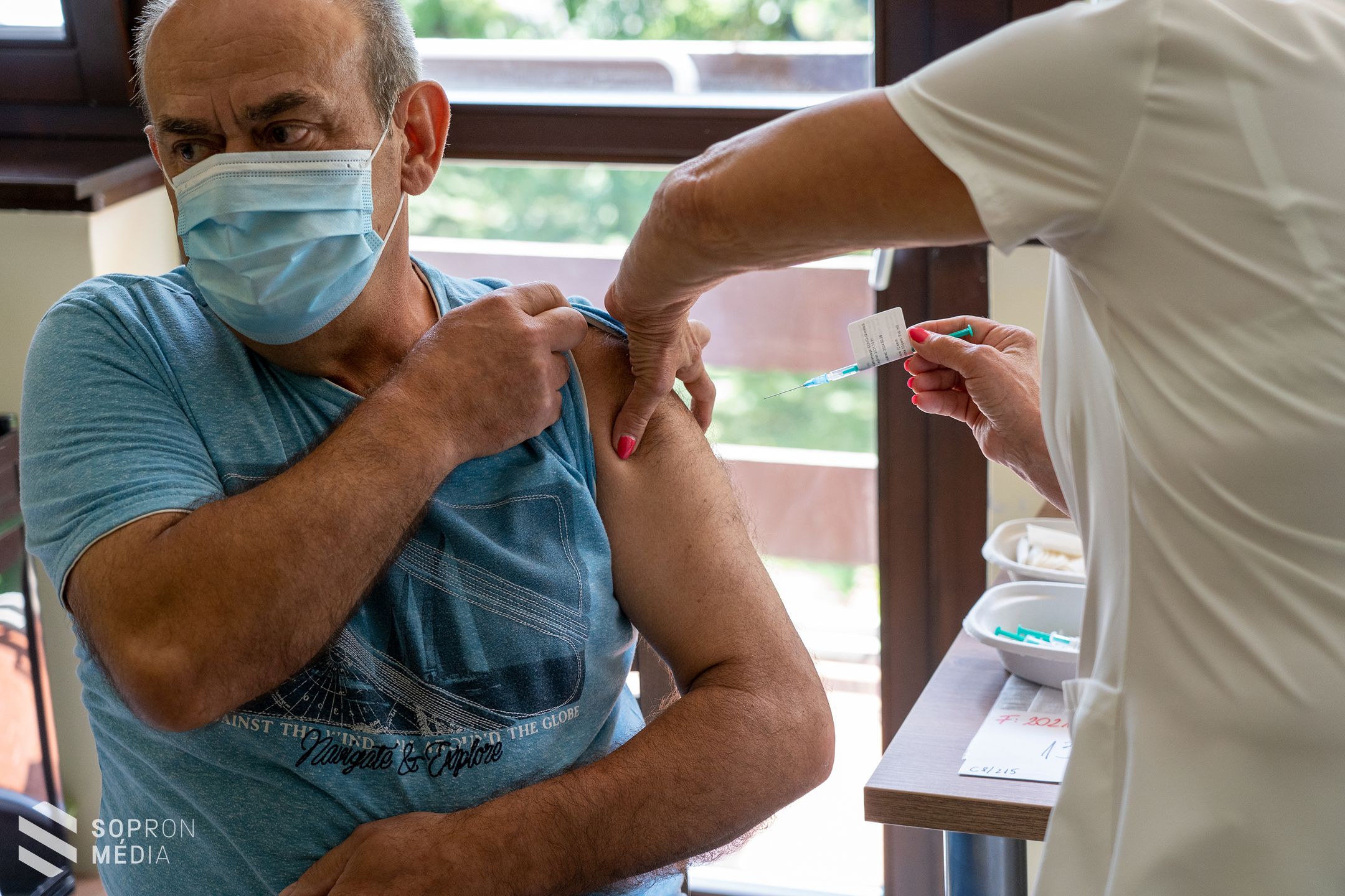 Sopronban is elkezdődött a harmadik körös oltások beadása