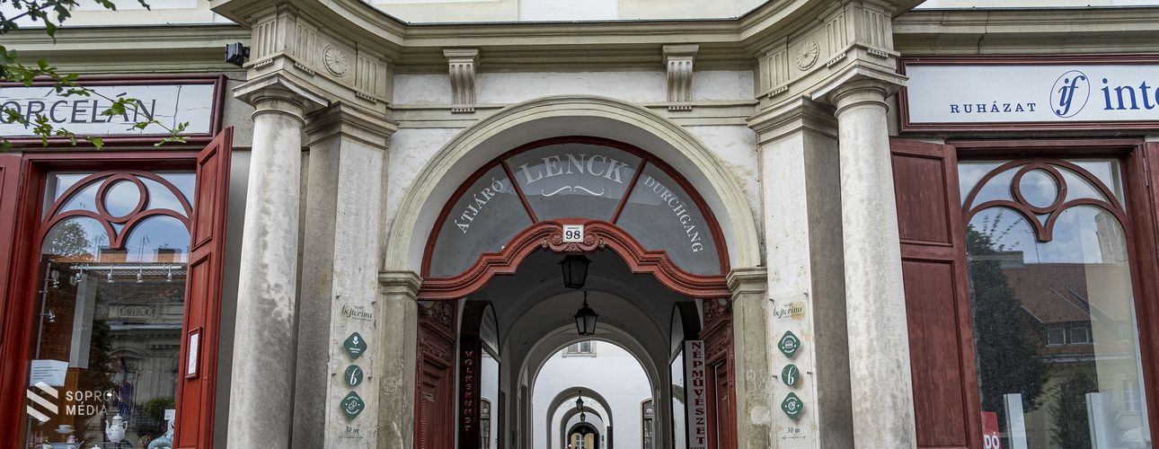 A Lenck család soproni emlékei