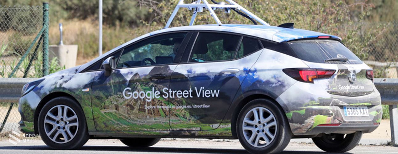 Sopronba is jönnek a Google Utcakép autói
