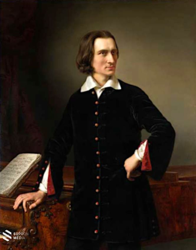 Liszt Ferenc, Barabás Miklós olajfestménye, 1847. 