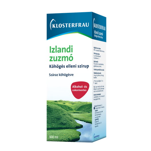 Klosterfrau Izlandi zuzmó szirup köhögés ellen (100ml)
