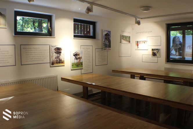 Kőhalmi vadászati múzeum alagsori oktatóterme