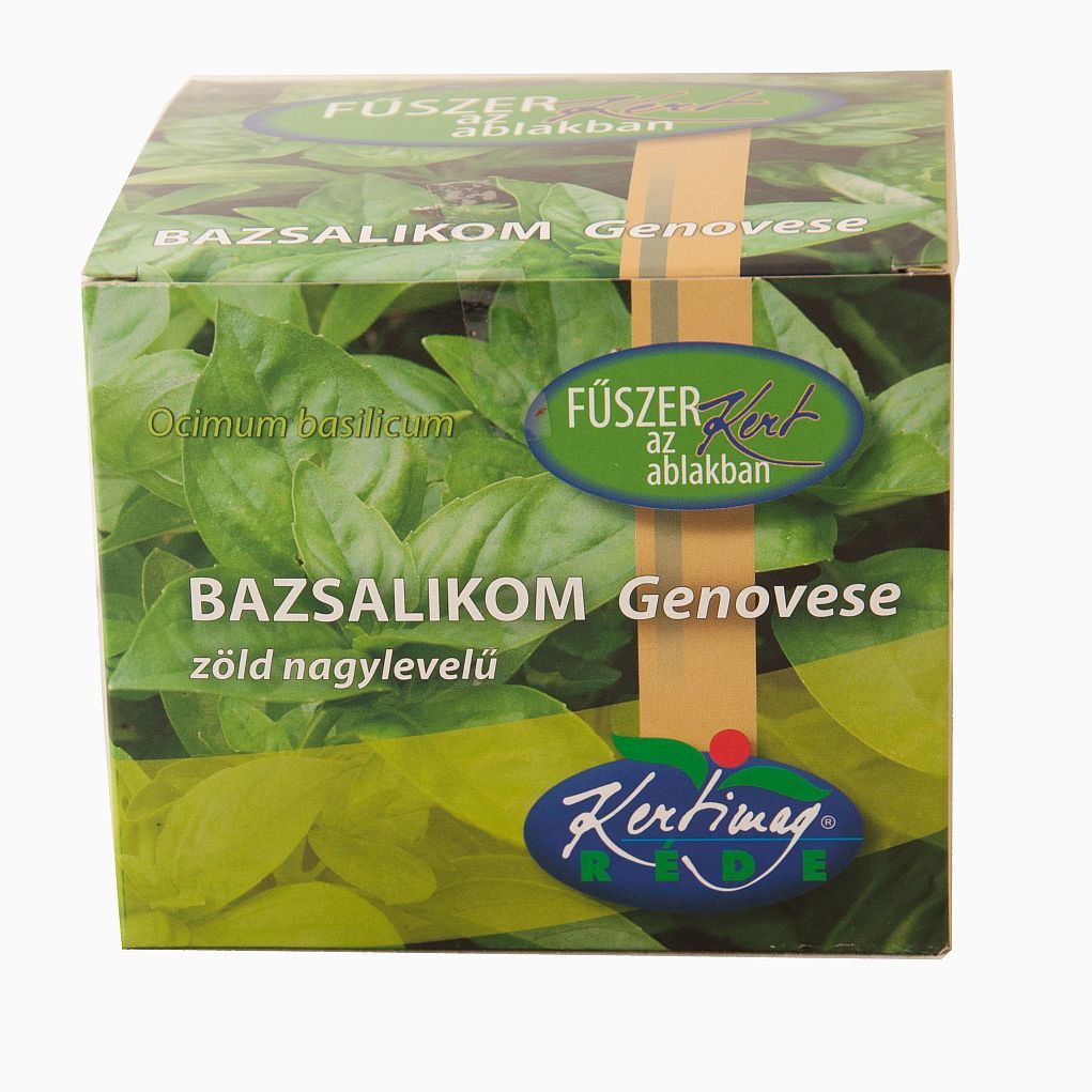 Fűszernev.készlet Bazsalikom zöld/Doboz termék képe