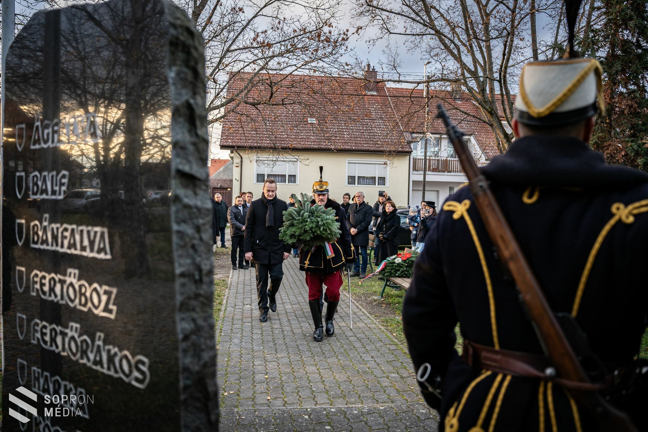 Hűségnapi ünnepséget tartottak Kópházán