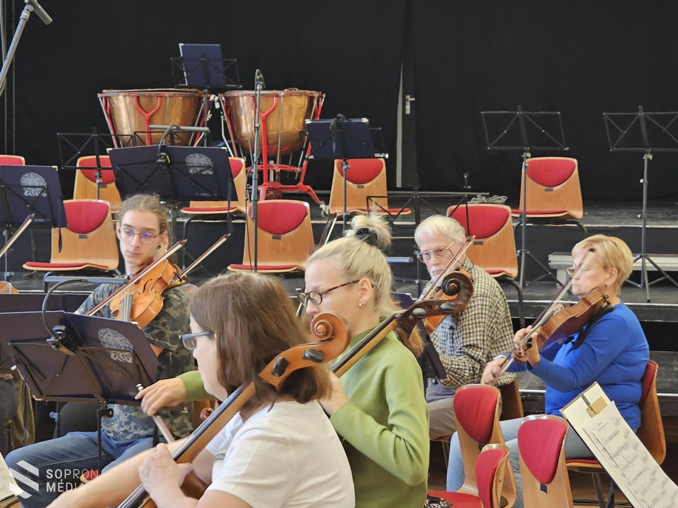 Újabb lemezfelvételt készít a Soproni Liszt Ferenc Szimfonikus Zenekar