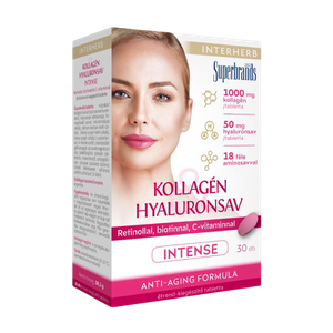 Interherb Kollagén & Hyaluronsav Intense tabletta (30x) termék kép