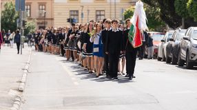 Elballagtak az Eötvös József Evangélikus Középiskola végzősei