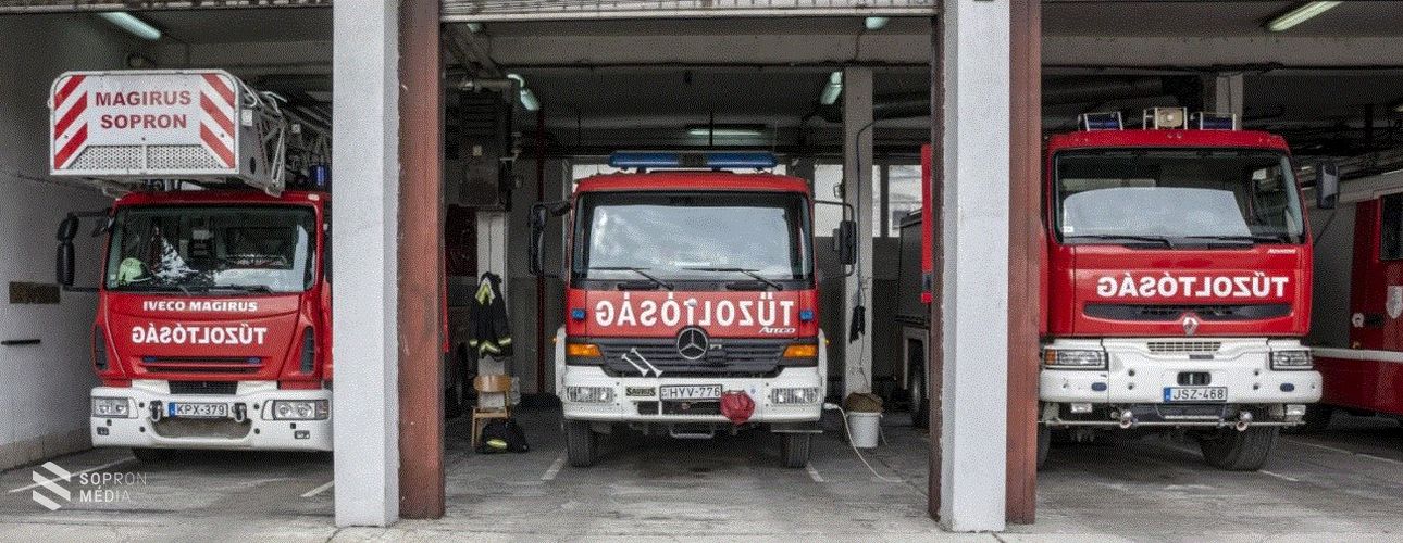 Sopronban is gondot okozott a viharos szél 