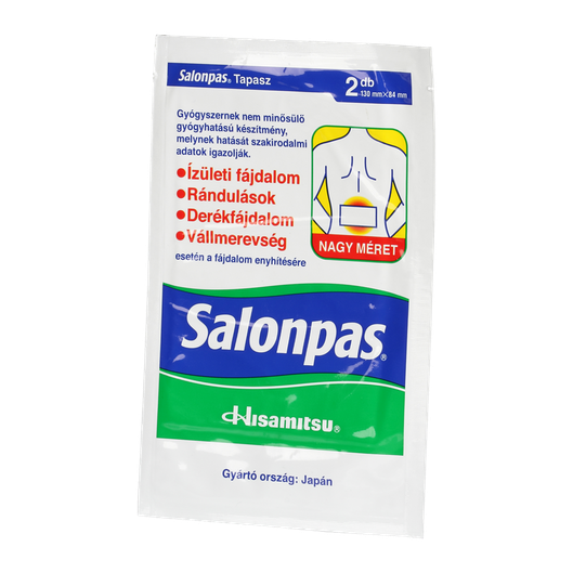 Salonpas fájdalomcsillapító gyógytapasz (2x)