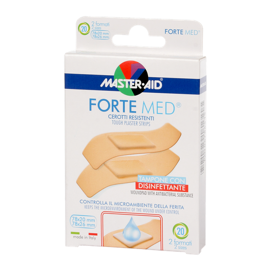 MASTER AID Forte med sebtapasz vízálló különböző (20x)