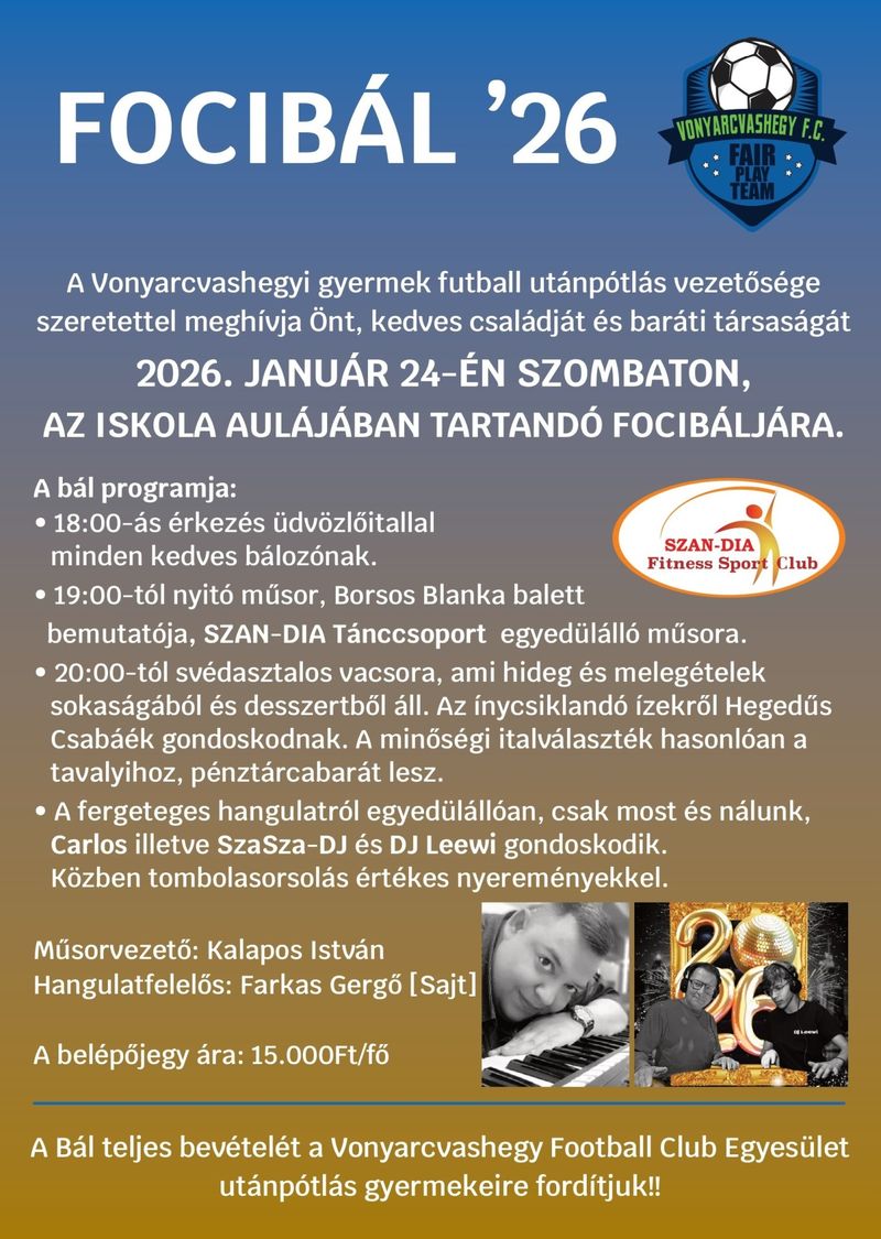 Focibál '26 szolgáltatás képe