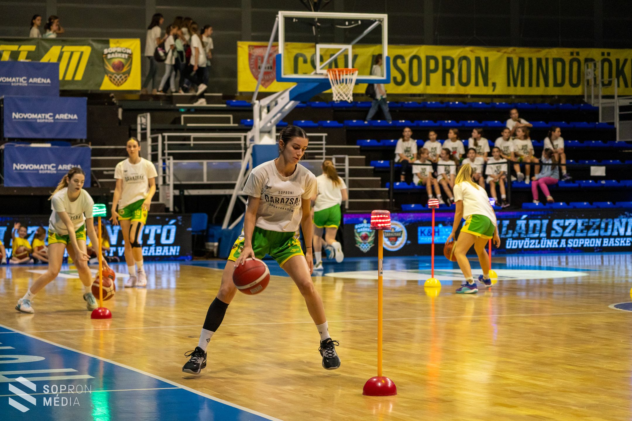 Ünnepi hangulatban telt a Sopron Basket családi szezonnyitó rendezvénye
